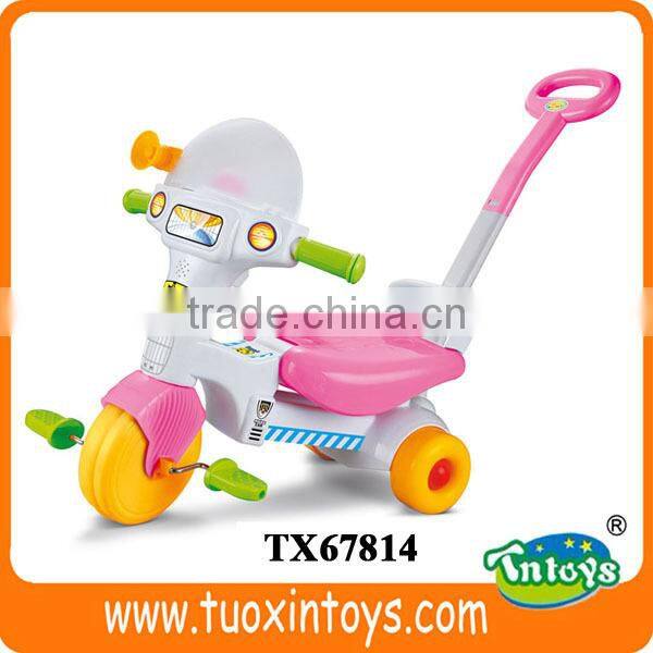tricycle kids trailer, kids tricycle with back seat parts