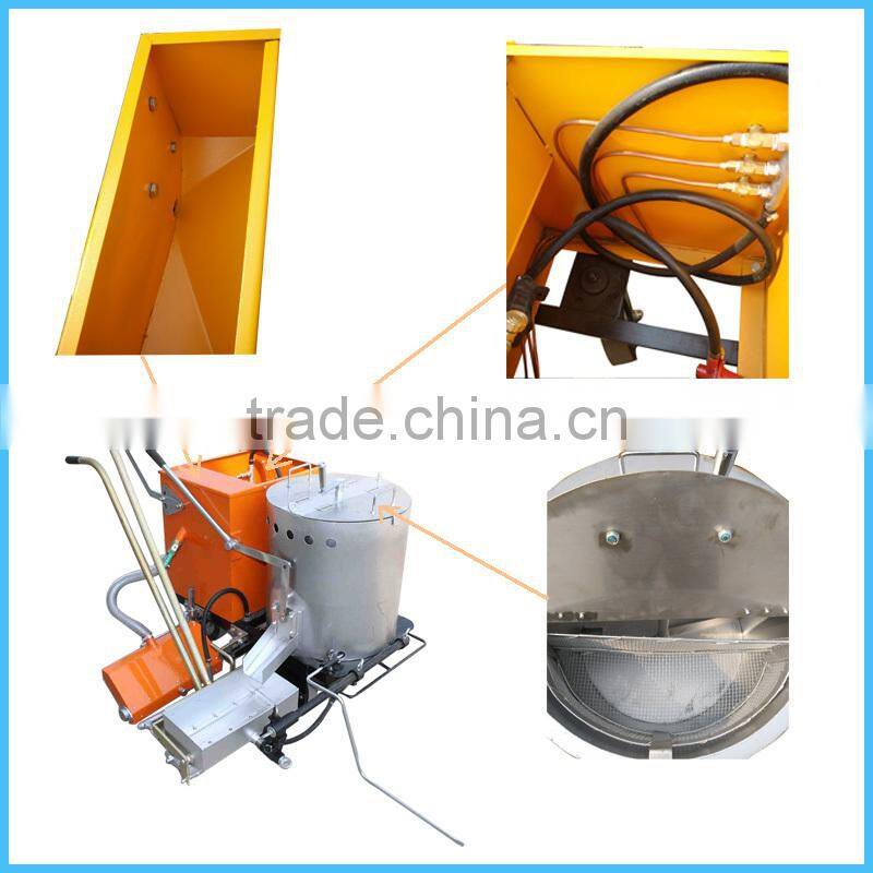 GD320 Hand Push Hot Melt paint Road line Marking Machine