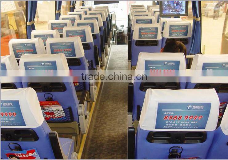 Custom pp non woven air plane pillowcase