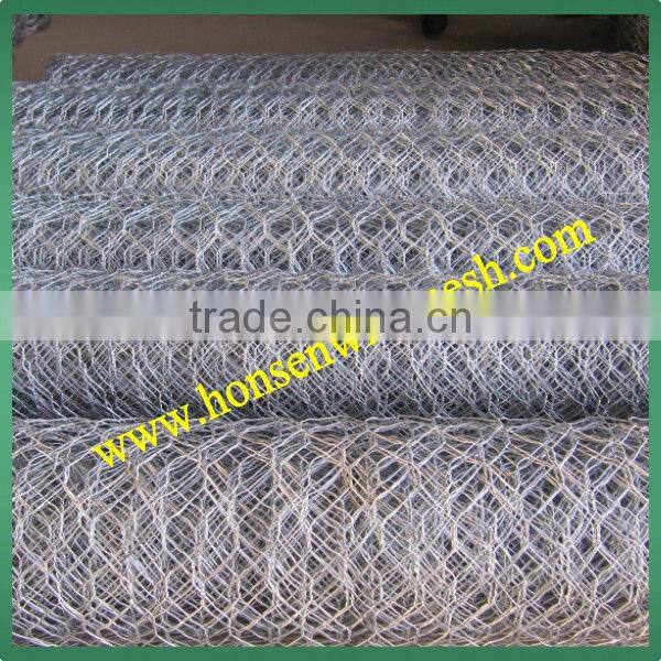 Hot dip galvanized hexagonal wire netting
