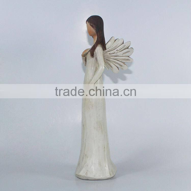 Resin religious angel statue