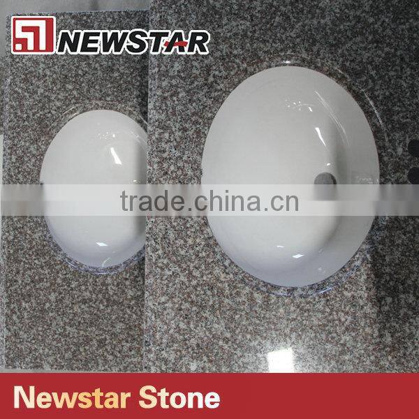 Hotel Bainbrook Brown granite vanity top