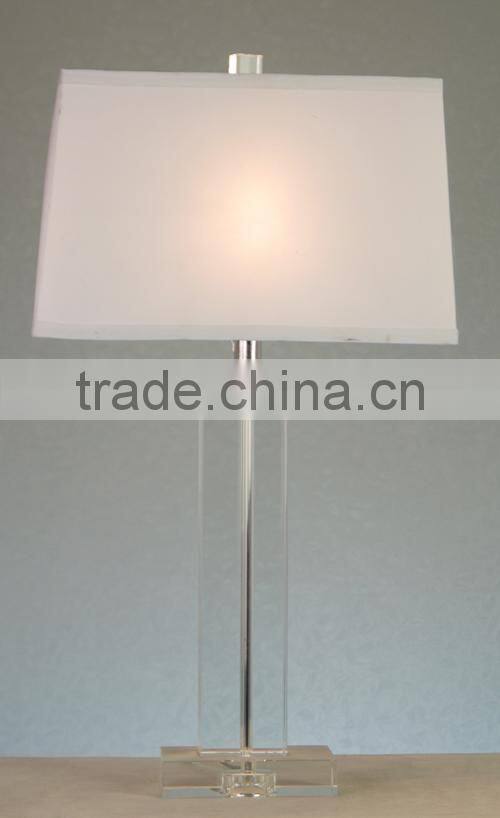 2014 tall crystal table lamp for wedding