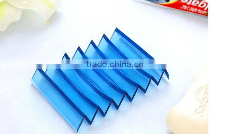 Q078 fashion household wholesale silicone soap dish