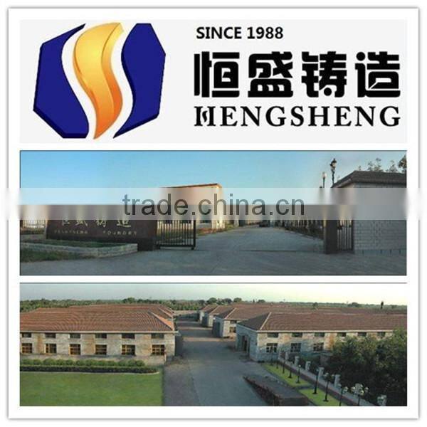 Hengsheng parking barrier traffic barrier cast iron steel fixed bollards