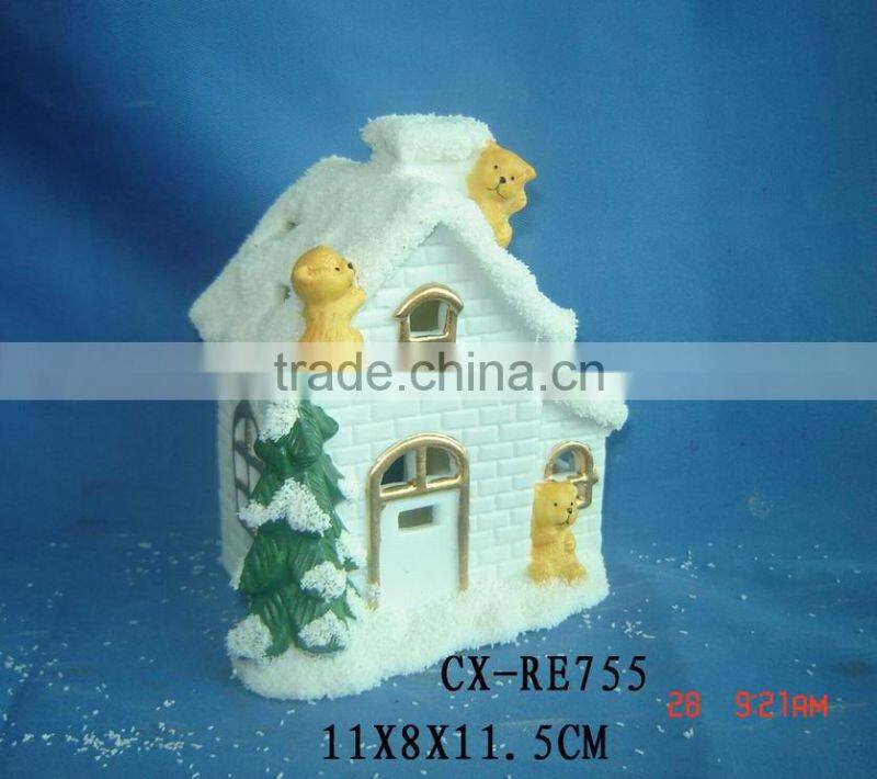 Special Christmas gift, Xmas decoration led light-Ceramic Christmas Items
