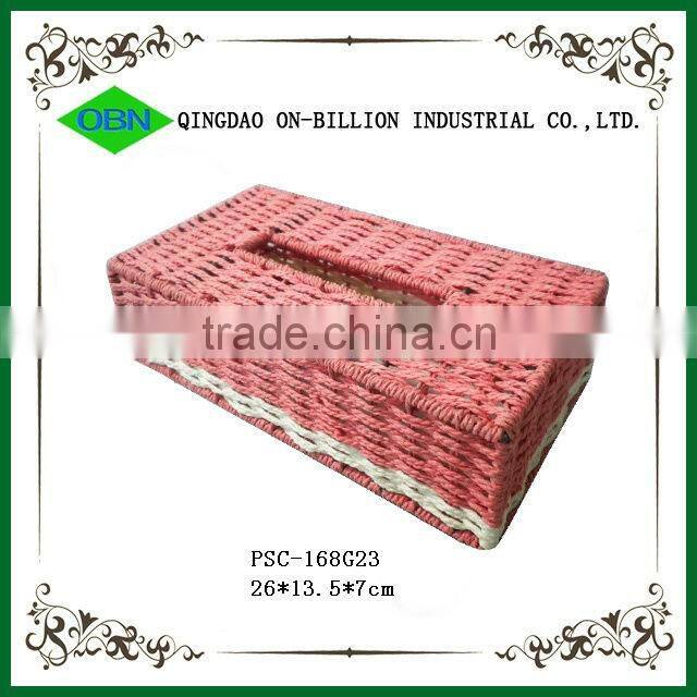 New design colorful cheap tissue box table tissue holder tissue cover