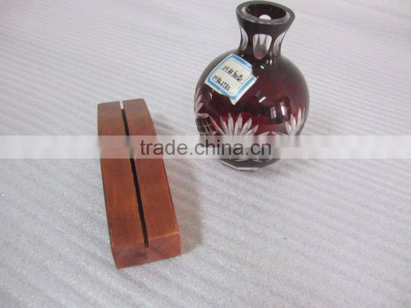 wooden name card holder Wooden nate / photo base holder