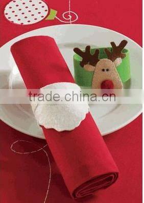 alibaba express best high quality table decoration new products custom fabric felt cheap bulk napkin ring made in china