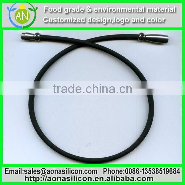 Fashion Sports silicone necklace with energy