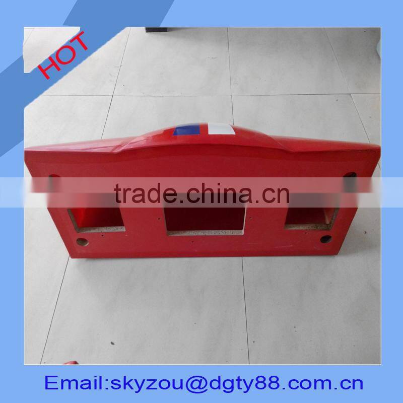 vacuum forming thick PVC plastic plastic enclosure for children car bed