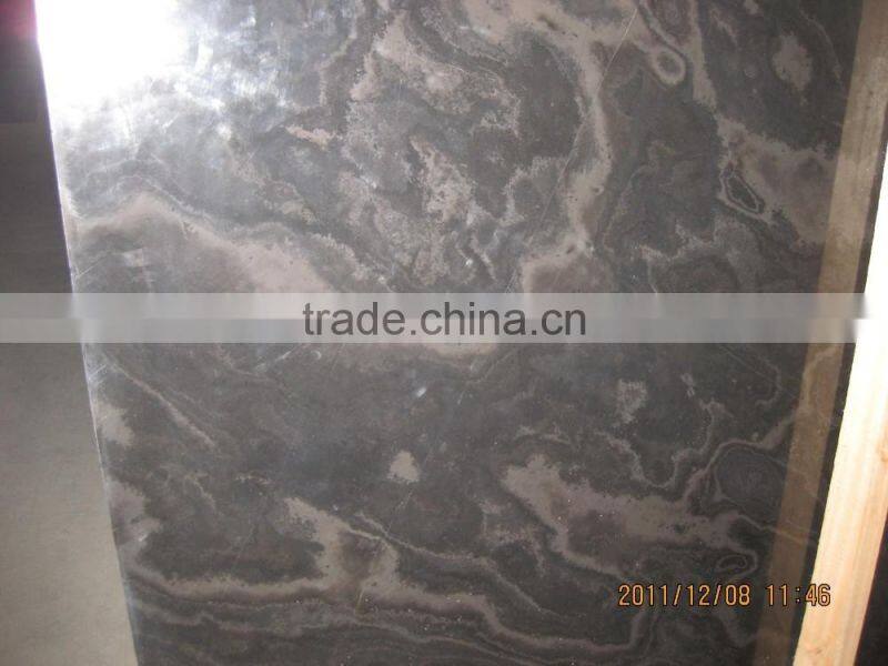 Black wood vein marble or black wooden vein marble from China