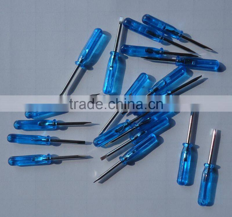 High quality Mini Slotted and Cross Head Screwdriver 2.0X45mm for repair