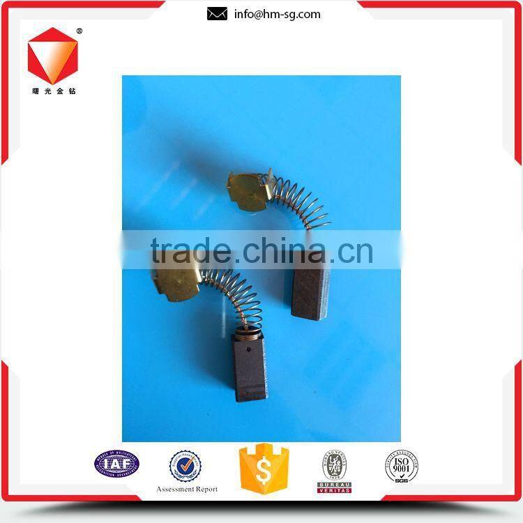 High quality low density grinder carbon brushes for aeg