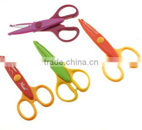 61069 Popular Novelty Children/Kids School Craft Scissors Paper Shape Cutting Scissors