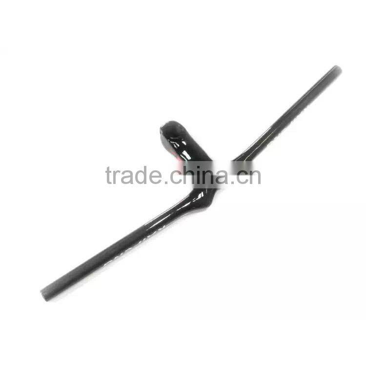 New design fashion high modulus super light full carbon fiber 700C mountain bicycle integrated handlebar
