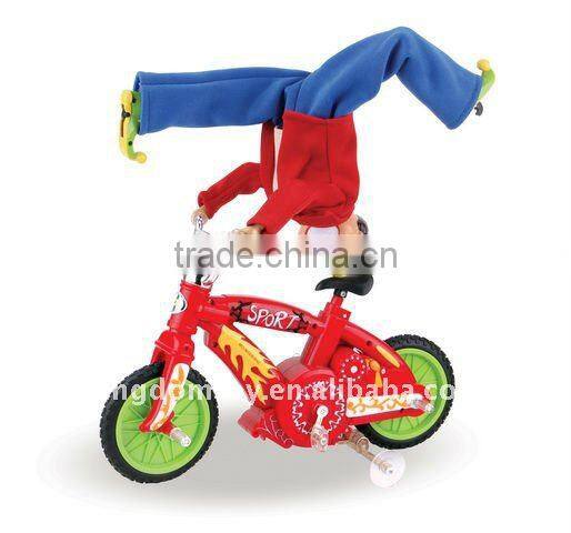 lights musical radio control bike