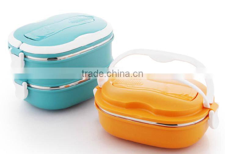 Multi-layer stainless steel thermal insulated lunch box tiffin box / Food Storage Containers