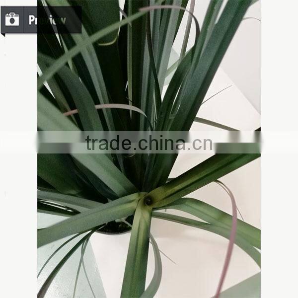 Wholesale Artificial Grass Synthetic Potted Grass Onion Grass with Bulrush