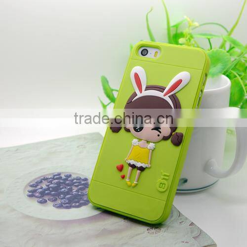 2015 Cute silicone mobile phone shell