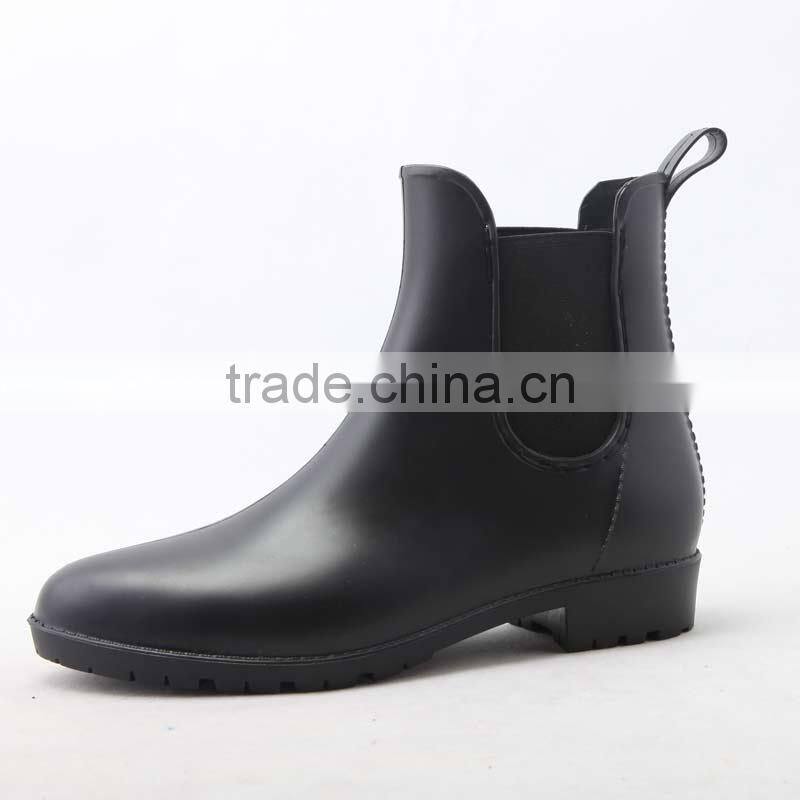 fashion chelsea shoes pvc rain boots rubber rain boots