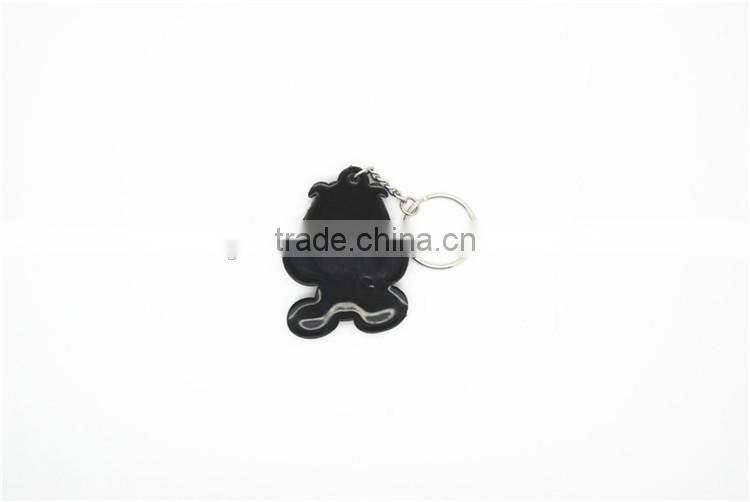 Custom Design Shaped 3D Soft Plastic Rubber PVC Keychain