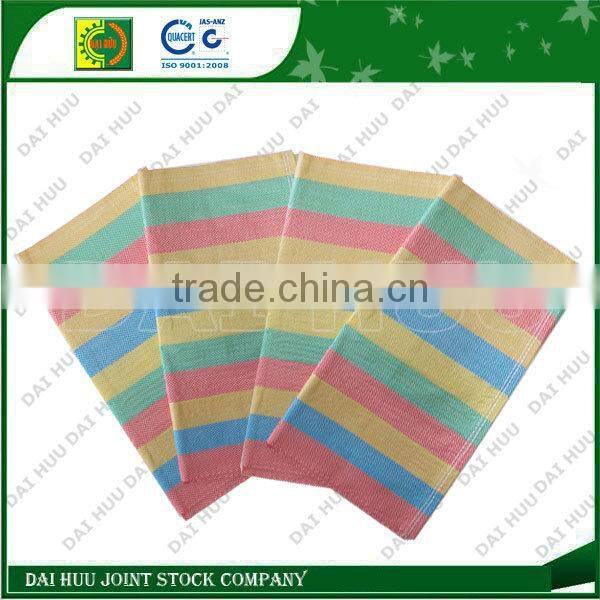 Stripes various colors PP woven bag