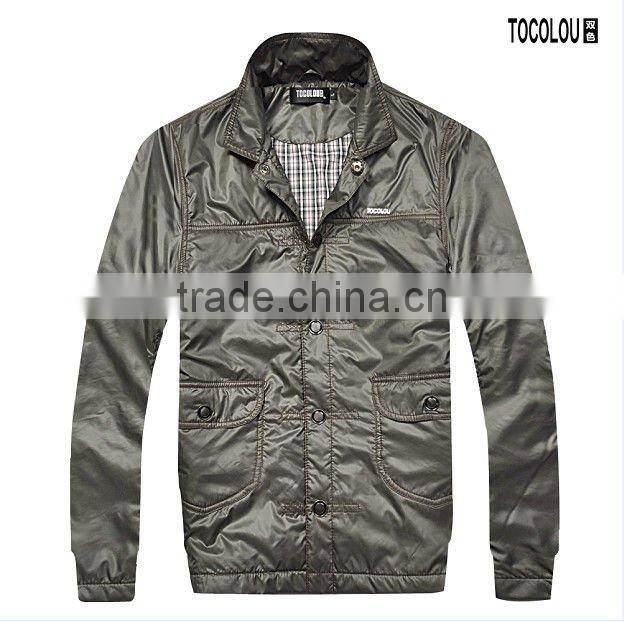 Mens light weight down jacket
