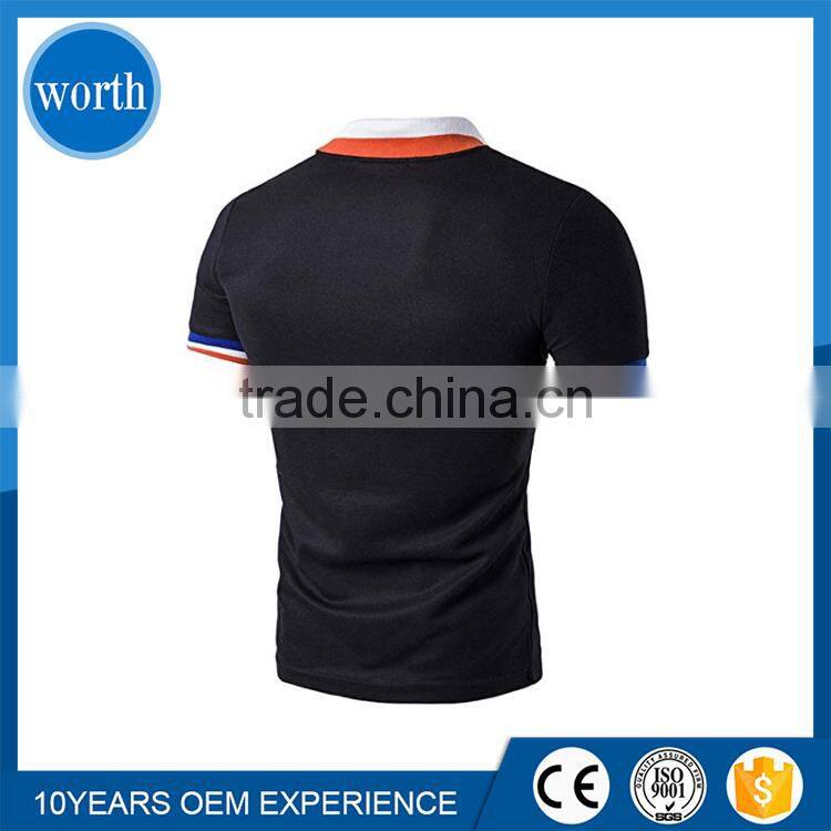 Polo Tshirts Mens Styles 100% Cotton Custom Youth Top