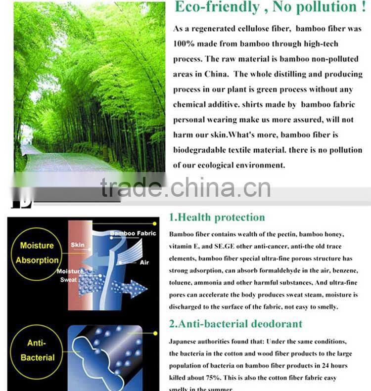 bamboo material, stripe shirt fabric in shaoxing