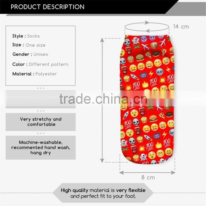 2016 china supplier kid women emoji sock