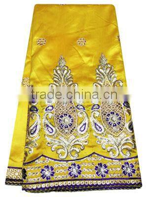 African George Lace Raw Silk George Fabrics Indian George Fabric First Lady 2015 GP0056-3