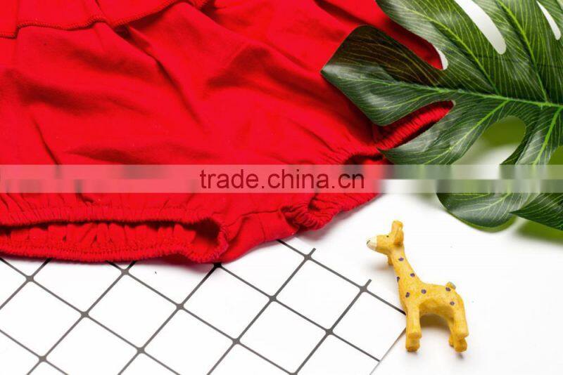 Stylish 2 Pieces Girl Outfit Cherry Pattern Sleeveless Singlet And Shorts Clothes