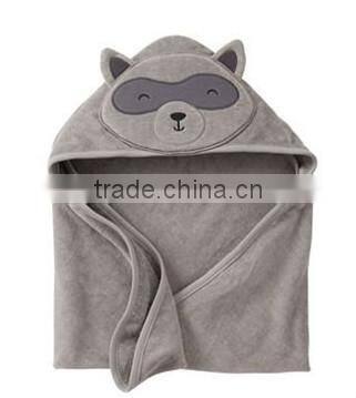 China supplier applique cotton terry swaddle baby blanket organic knitted baby blanket