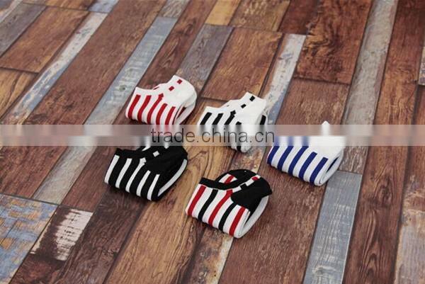 1 pc sale hot sale 80% cotton and 20% polyester mixed seasons chino suppliers men striped boat socks
