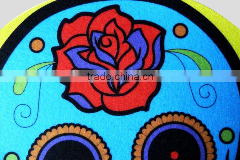 Hot felt table /disc mats