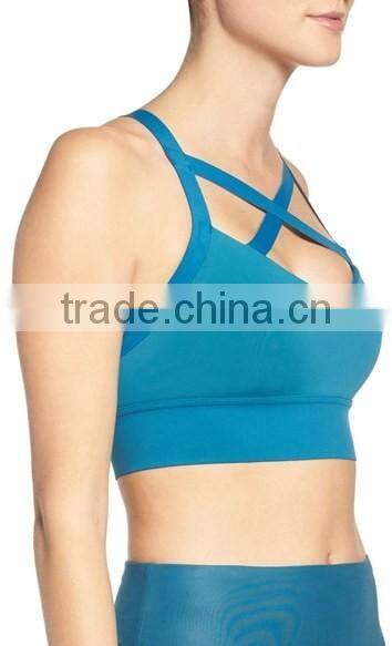 OEM service wholesale dry fit comfortable sexy ladies gym sport bra