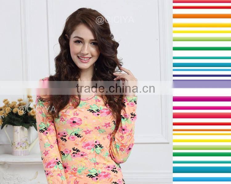 NEW STYLE LADY HEATED THERMAL UNDERWEAR PLUS SIZE FULL PRINTING DESIGNS LONG JOHN WOMEN