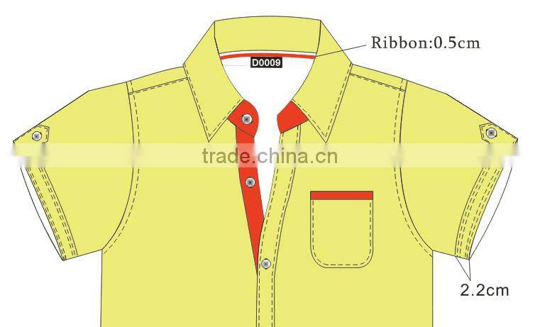 fashion designer bright colored short sleeve custom kids shirt