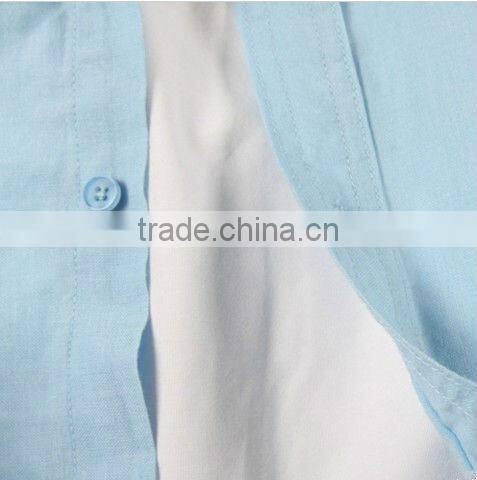 latest man's new fashion linen casual shirt