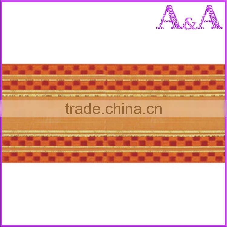 shining metallic organza ribbon