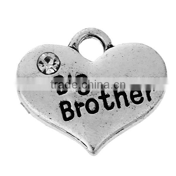 Zinc Based Alloy Steampunk Pendants Round Antique Silver Halloween Skull Gear Carved 39mm Dia