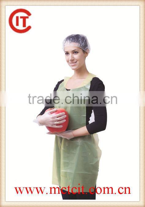 New design disposable pe apron disposable plastic apron with great price