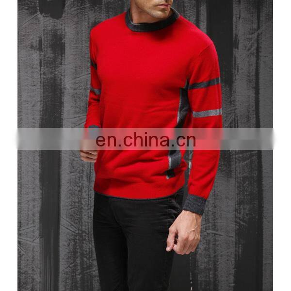 European style men's cashmere pullover knitwear