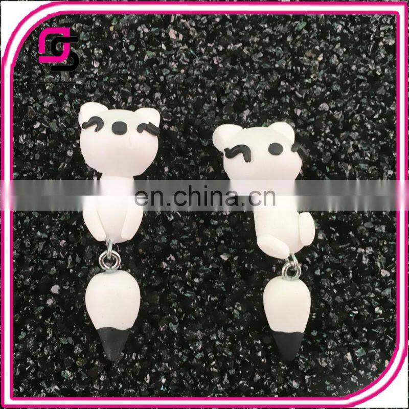 2017 high quality fashion jewelry cute animal earrings for girls