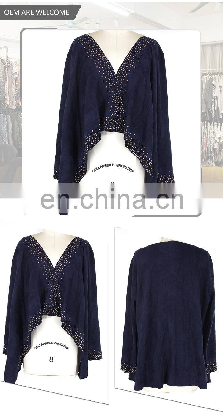 Fashion Ladies Mature older Knitted Cardigan for Women over 50