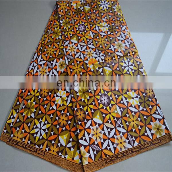 Hot Sale African super JAVA print fabrics Hitarget Wax print fabrics Veritable Guaranteed JAVA