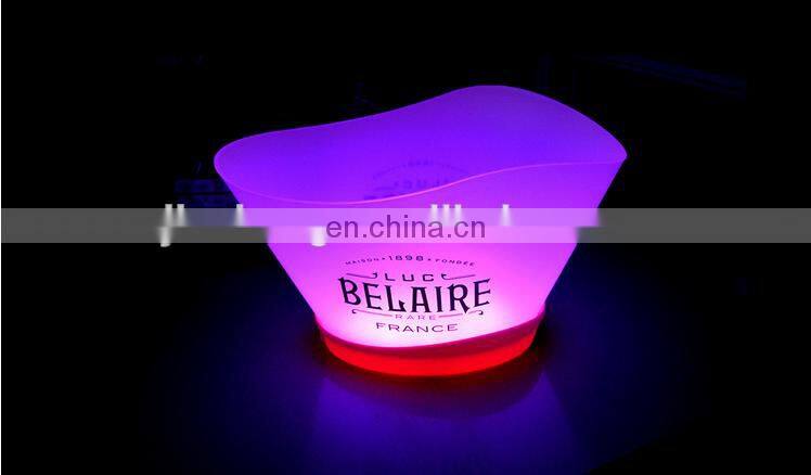 pp wine cooler led ice bucket with scoop photos