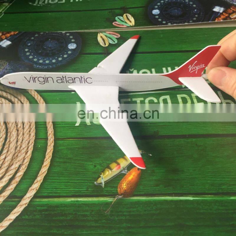 Custom printed foam plane glider