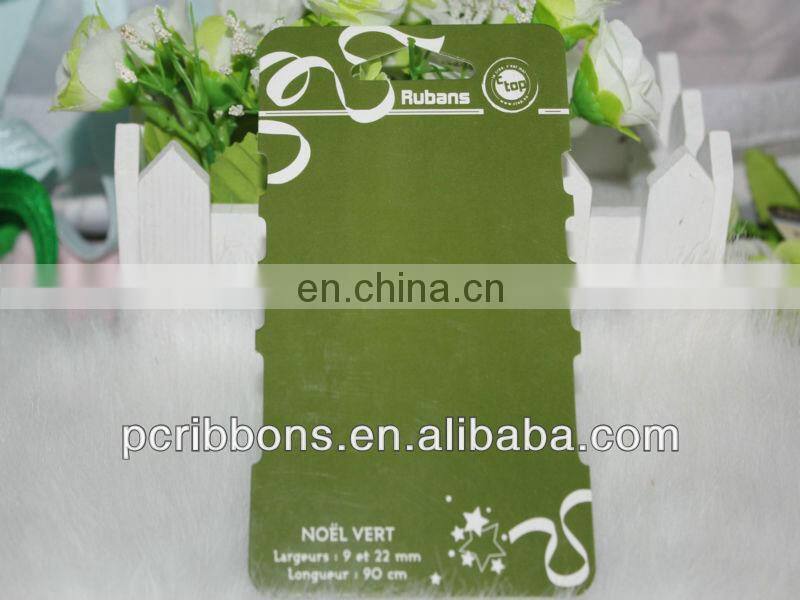 Foe ribbon with rhinestone